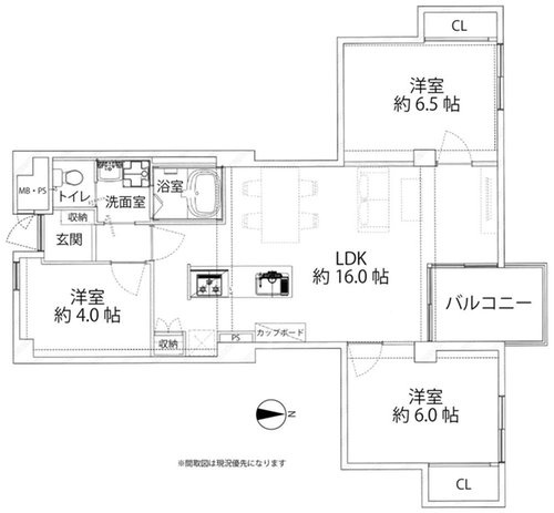 【間取り】 | シャトル夕陽丘