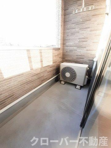 エルベッタ城東のバルコニー