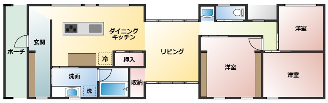 【間取り】 | 荒尾市川登