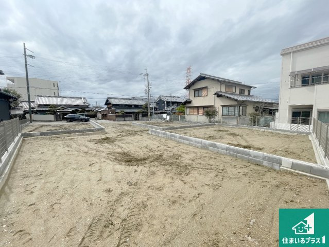 八尾市神宮寺　新築一戸建ての外観|現在建築中！落ち着いた街並みで新生活を始めることが出来そう！周辺の物件も併せてご紹介させて頂きます！