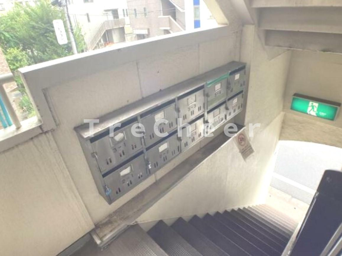 フラッツ本蓮沼のエントランス