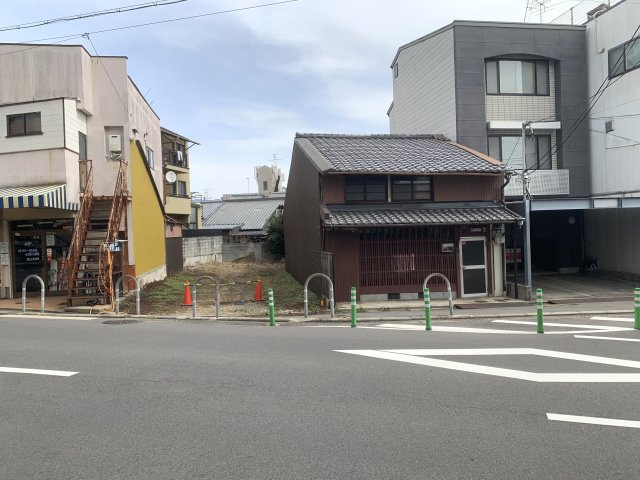 京都市北区紫竹西南町　建築条件無し売土地の外観
