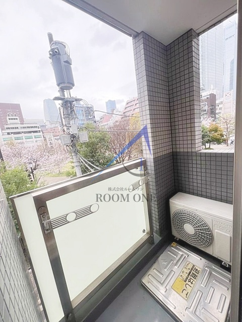 ラティス新橋のバルコニー|バルコニーです。