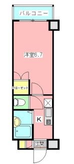 【間取り】 | イーストベイ・船橋本町 | 間取りです。