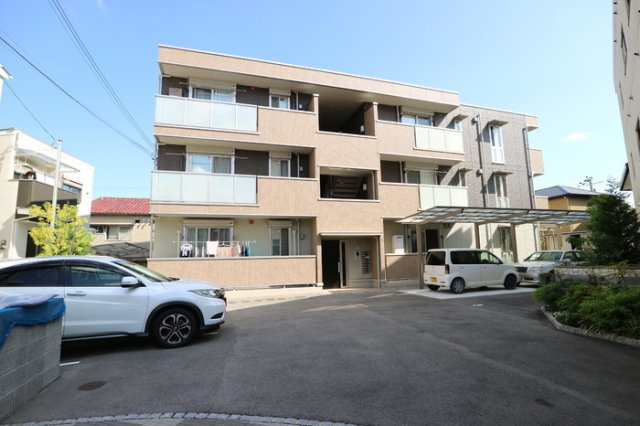 高槻市城西町のアパートの展望