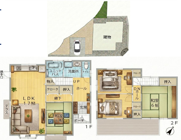 箕面市新稲１丁目　中古戸建