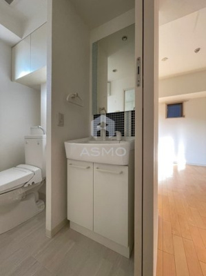 【洗面所】 | セイワパレス夕陽丘 | 同マンション別部屋参考写真