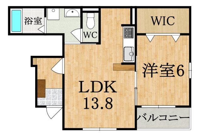 ミエティトゥーラの間取り