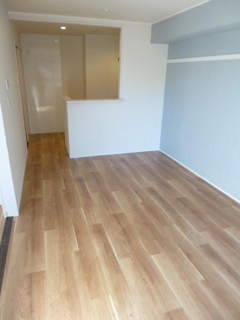 のアパートの居間・リビング