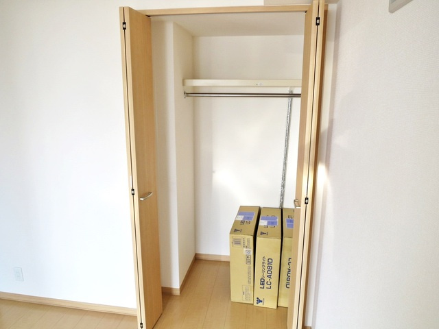リルシアの収納|クローゼットタイプの収納です♪
