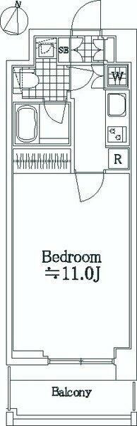 パークサイド東大島の間取り