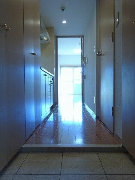 パークサイド東大島の玄関