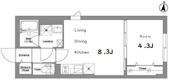 タスキ  リシェス  池上の間取り