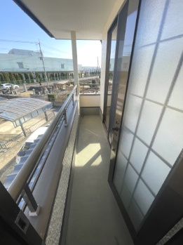 【バルコニー】 | 笠間市南友部4LDK中古住宅