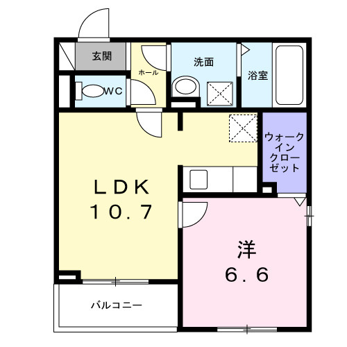 ヒカルサ明石土山の間取り