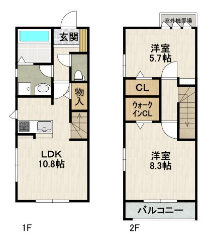 CASA　PRIMERAの間取り