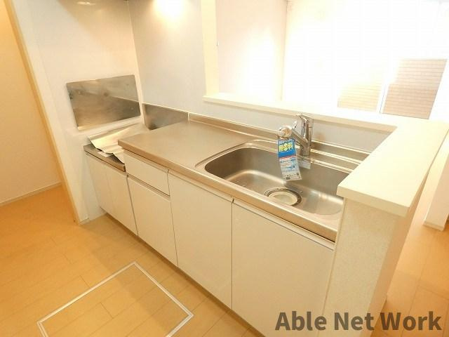 トルテュパシアン港ヶ丘のキッチン|対面式キッチン