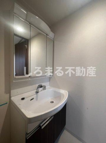 プレサンス江戸堀の洗面所