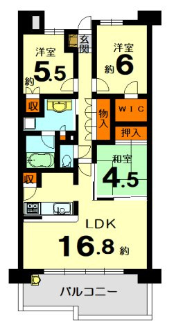 【間取り】 | パークシティ桂ジオ