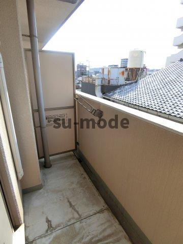 ラフォルテ駅前のバルコニー