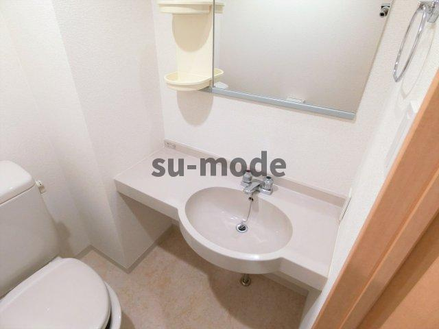 ラフォルテ駅前の洗面所