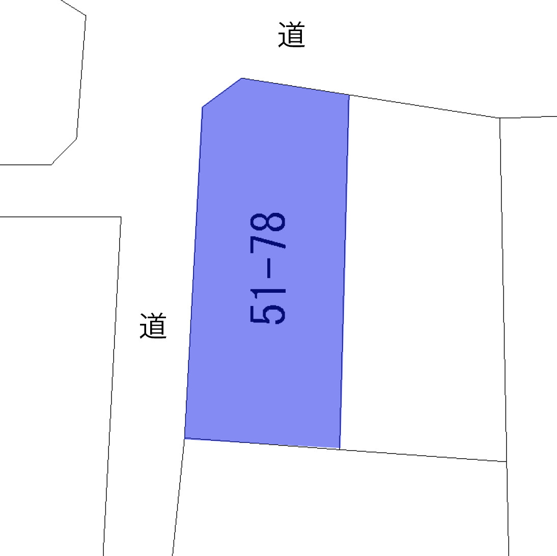 蔵王グリーンビレッジ①の土地図