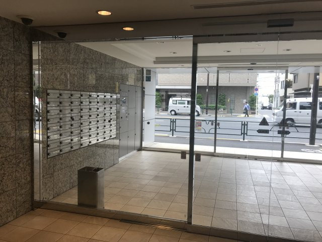 門前仲町レジデンス弐番館のエントランス