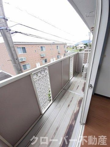 タウニィ　武下のバルコニー
