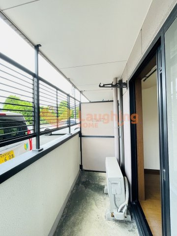 グリーン花水木のバルコニー