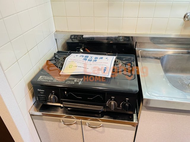 グリーン花水木のキッチン