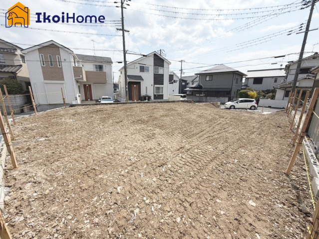 神戸市西区伊川谷町潤和　土地の外観|南東・南西角地で開放的！更地につき解体費不要！第一種低層地域で高い建物なく落ち着いた地域になります♪
