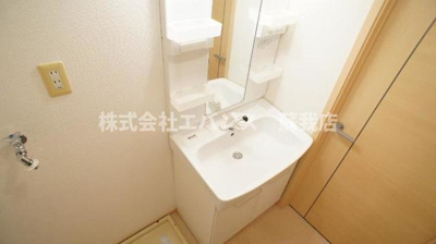 【独立洗面台】 | コーポグリーンD | 独立洗面台です