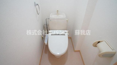 【トイレ】 | コーポグリーンD | トイレもきれいです