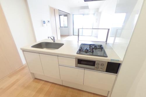 熊本市中央区本山３丁目の賃貸マンションのキッチン