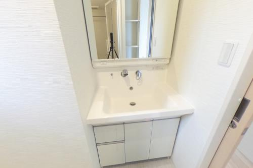 熊本市中央区本山３丁目の賃貸マンションの独立洗面台