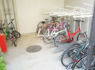 【その他共用部分】 | プレアデス津田沼 | 駐輪場です。