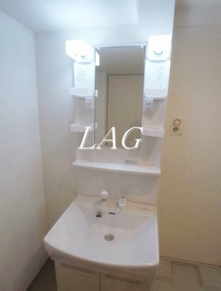 【洗面所】 | プレアデス津田沼 | 洗面台です。