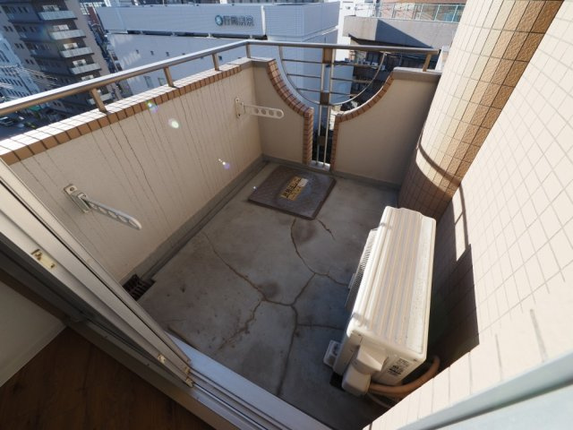 ロータリー天神橋のバルコニー