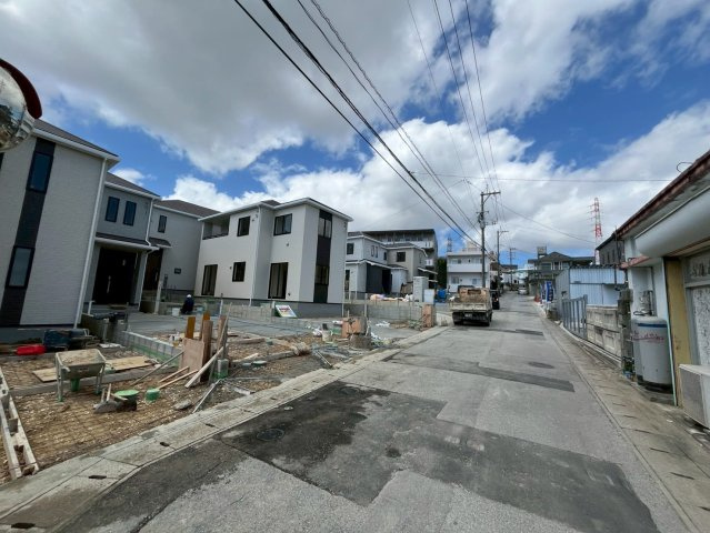 ハートフルタウン与那原町与那原　全4棟の前面道路含む現地写真|2026/2/28　現地写真
