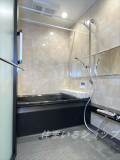 広島市安佐北区三入５丁目のアパートの浴室|追い焚き・浴室暖房乾燥機あり