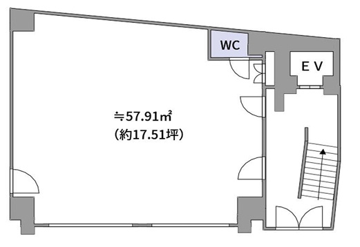 ＫＣＣ　Ｂｕｉｌｄｉｎｇの間取り