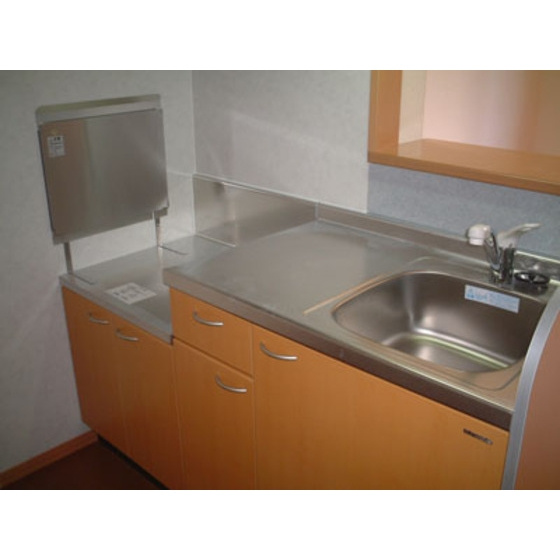 ベルデュール小金井のキッチン|コンパクトなキッチンで掃除もラクラク