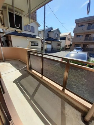 【バルコニー】 | トゥールモンドＢ | 広々としたバルコニーです