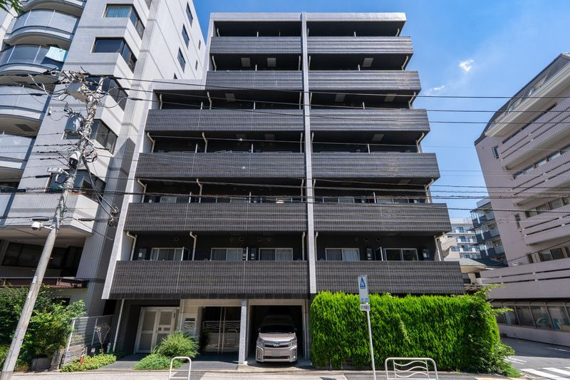 AXAS門前仲町レジデンスの外観