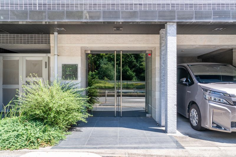 AXAS門前仲町レジデンスのエントランス