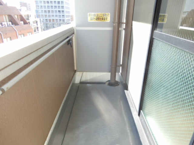 ルミエール明石のバルコニー