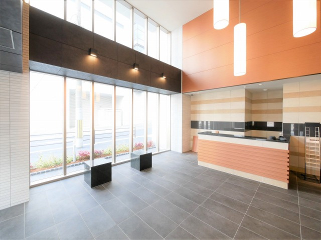 エステムコート中之島ＧＡＴＥIIのロビー