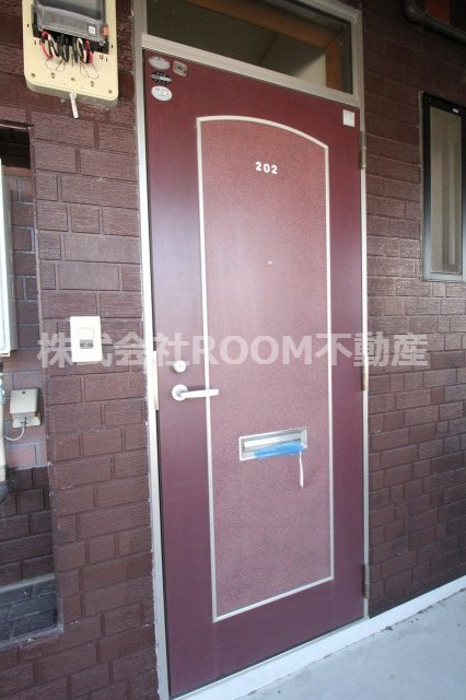 ピュアコート高橋の玄関