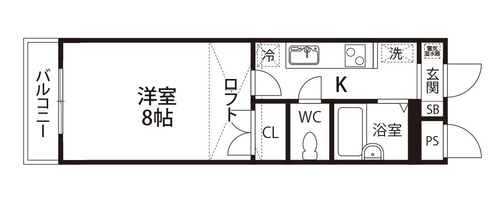K.C.ヒルズの間取り