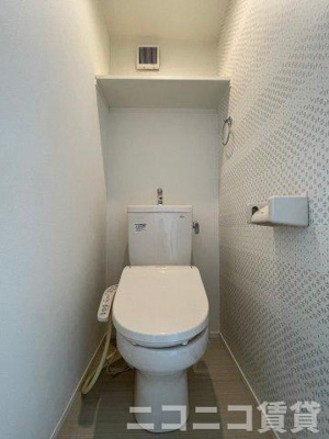 【トイレ】 | LALA FLAT | 別号室イメージの為、現状を優先致します。